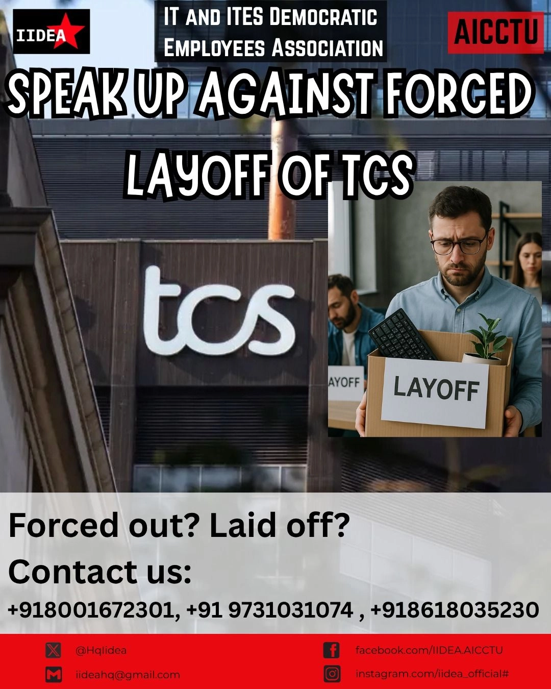 Laid off by TCS?